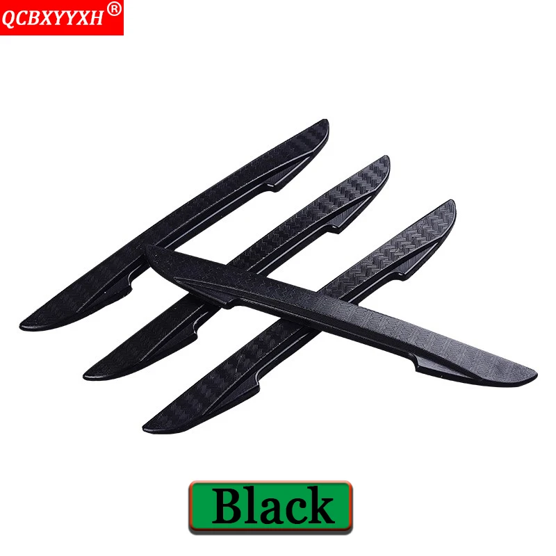 Стайлинг автомобиля 4 шт. ПВХ защитные полосы на края двери противоударные