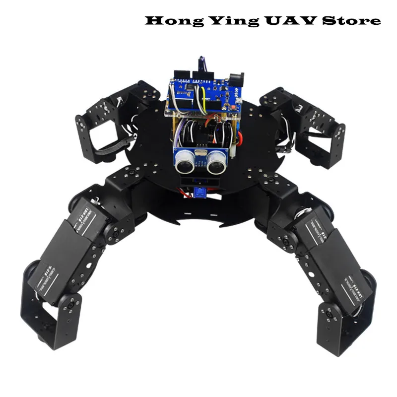 DIY Robo Soul CR 4 шестиногий четырехногий набор роботов LDX 218 цифровой сервопривод 20CH