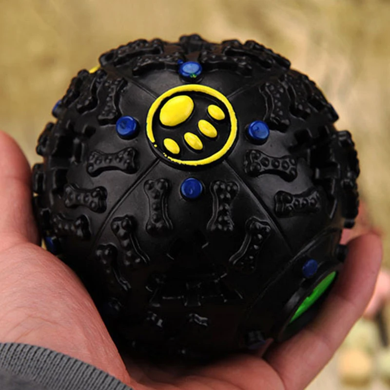 1 PC Pet ActivityTraining собаки шарика Tough удовольствие звук хихикать жевать игрушка