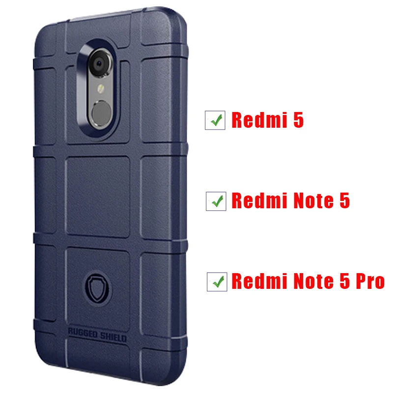 Case on ksiomi redmi 5 for xiaomi note5 xiomi cover cases 5pro pro silicon xiami xaomi bumper Heavy Duty Protection coque | Мобильные