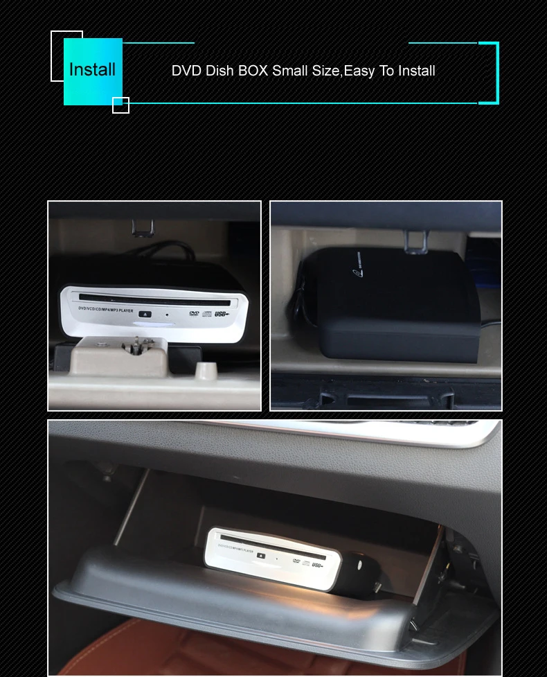 Автомобильный внешний DVD плеер hf117ia с USB портативный CD диск для чтения системы Android