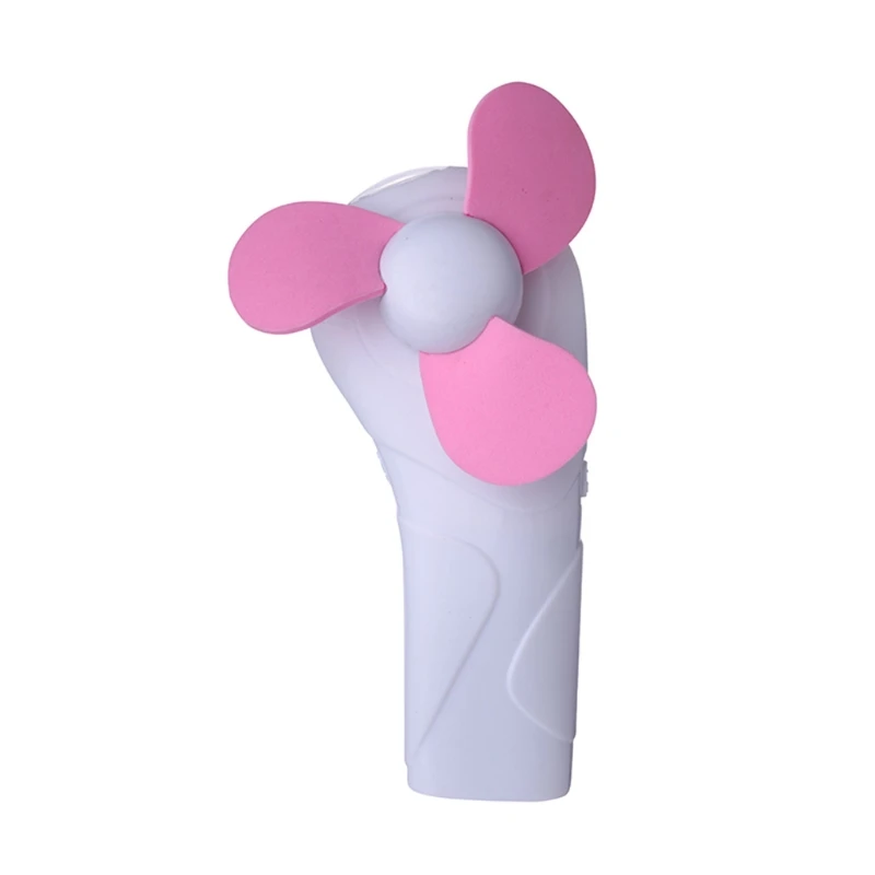 

Mini Air Conditioner Fan Portable USB Cooler Cooling Handheld With Flashlight
