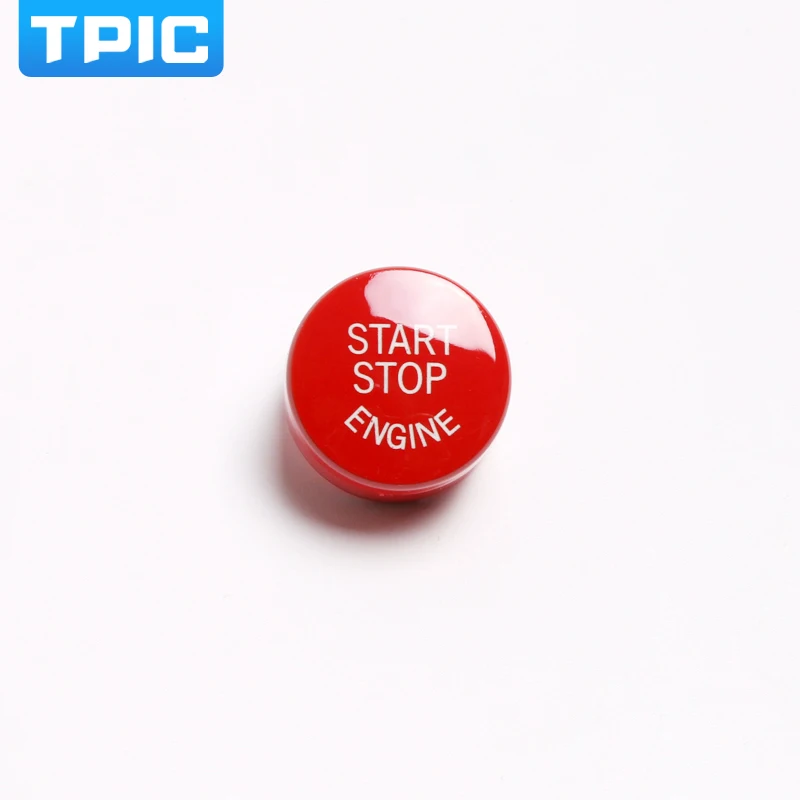 Кнопка запуска двигателя автомобиля красный цвет замена апгрейд Стайлинг для BMW