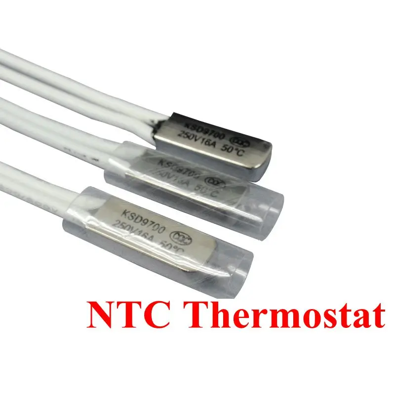 Термостат 10C-240C KSD9700 40C 45C 50C 55C 60C 65C переключатель температуры с биметаллическим
