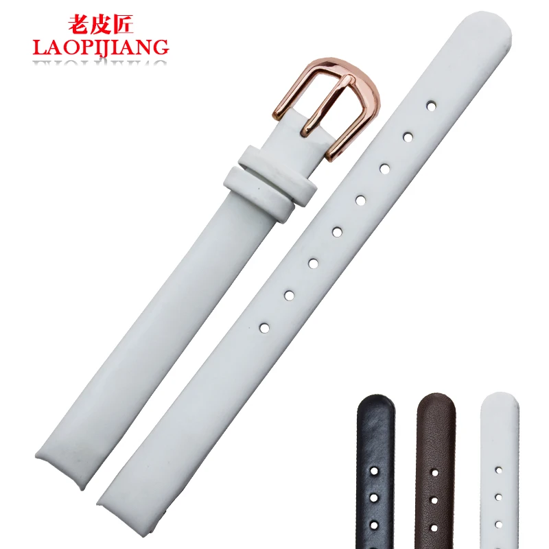 Laopijiang кожаный ремешок для часов Женский адаптер CK K4323209 K4323116 K43231LT 10 мм часов|watch