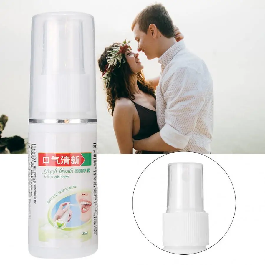 Perfume Oral Hygiene Care Bad Breath Odor Herbal Mouth Freshener Antibacterial Spray 30ml Perfumes For Body