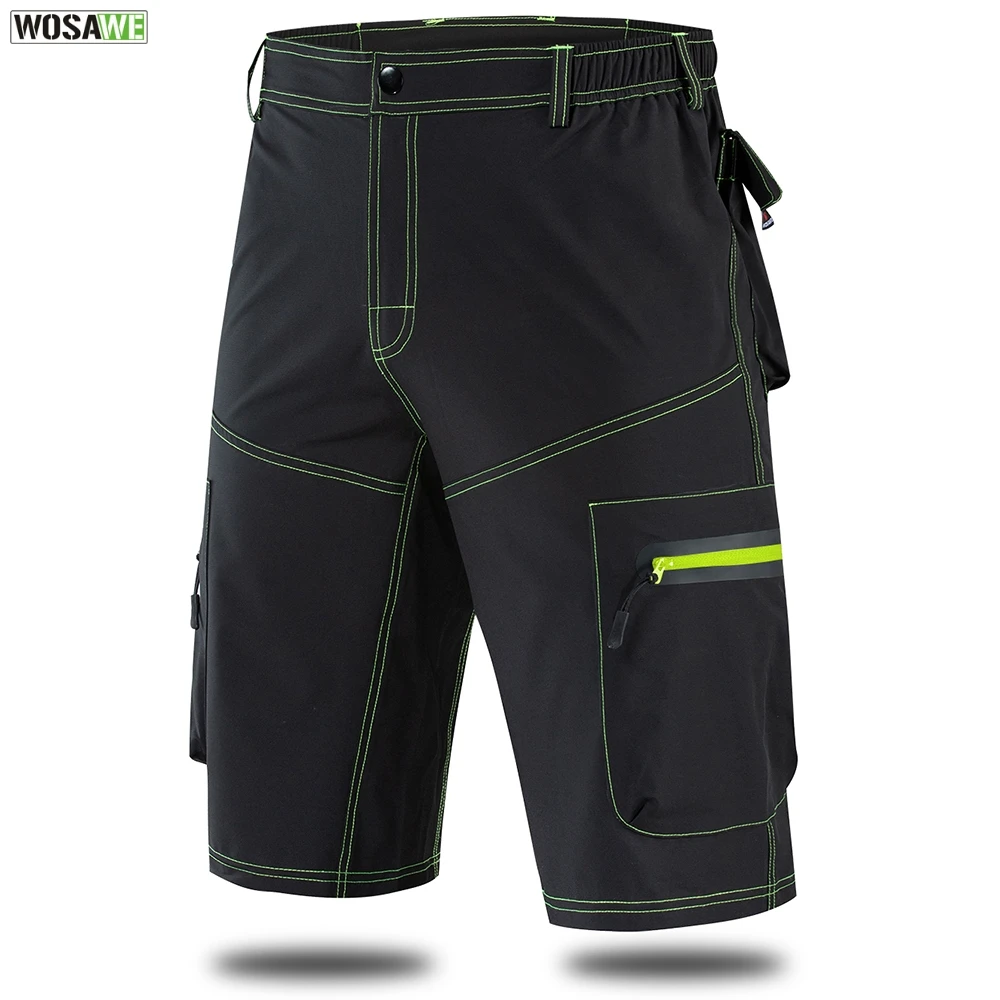 WOSAWE летние мужские мотоциклетные шорты Мотокросс гонки горнолыжные свободные