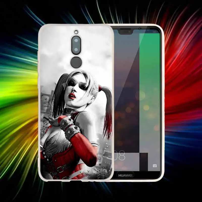 Мягкий силиконовый чехол "," Джокер "," Харли Квинн "для huawei Коврики 20 10 Lite 20 pro s Nova 3 4 3i y9 y6 y5 y7 pro 20X крышка - Цвет: Coque Capa 13