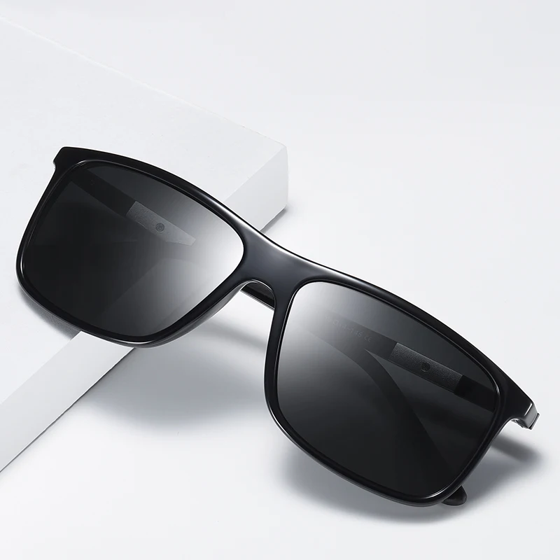 Европейские и американские модные квадратные солнцезащитные очки