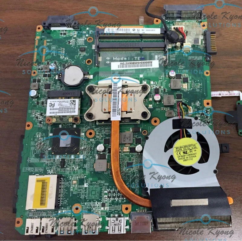100% рабочий TE5 HM65 DA0TE5MB6F0 REV: F A000074690 A000093450 системная плата для Toshiba Satellite L700 L745