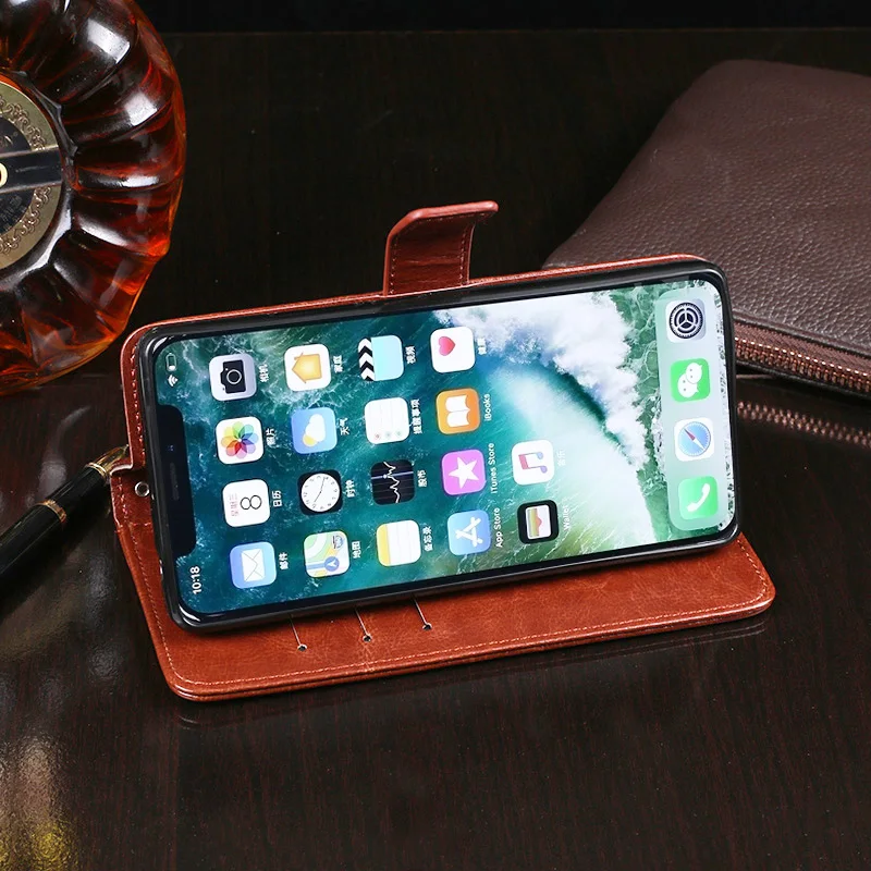 Luxury Flip PU Leather Case For Apple iPhone Xs 5.8&quot Fashion Wallet Book Cover XS Phone Bags Coque Fundas | Мобильные телефоны