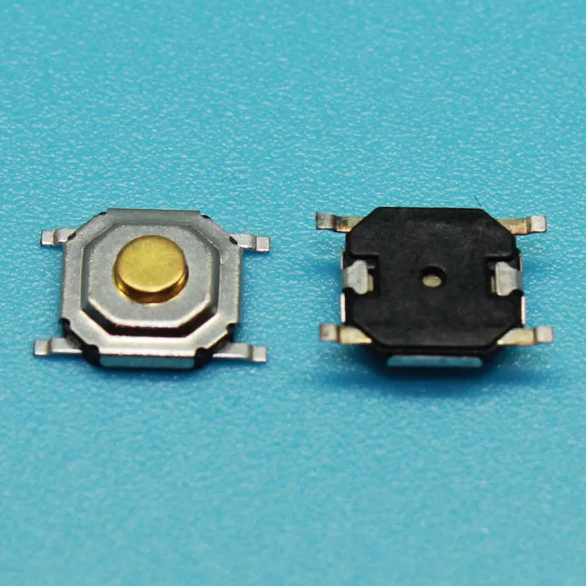 4*4*1 7 мм такт переключатель Микро Кнопочный выключатель SMD 4x4x1 ножки