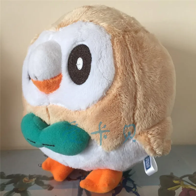 Новые Аутентичные японская аниме игра Rowlet птица плюшевые куклы игрушка в