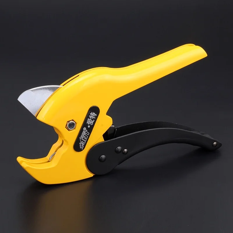 Plastic Pipe Handle Cutting Tool Tubing Portable Fast Plumbing Tube Hose Ratcheting Type PVC PPR Cutter | Инструменты