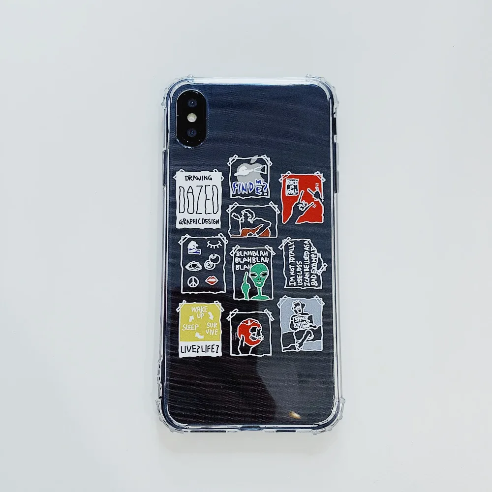 Модный противоударный силиконовый чехол с логотипом для iPhone X XR XS Max 8 7 6S Plus