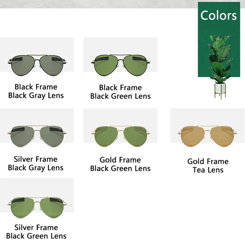 Мужские солнцезащитные очки в стиле пилота женские модные для вождения дорожные