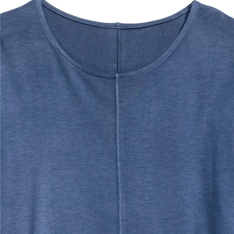 Повседневное плюс Размеры расслабиться подходят Туника Платье базовое черное