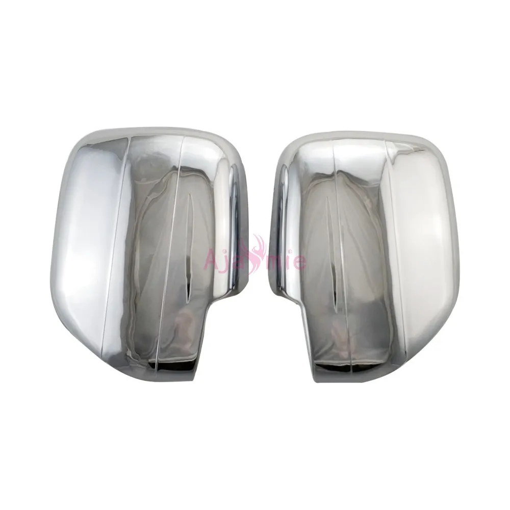 Without LED lamp Аксессуары для Toyota Land Cruiser 100 LC100 Lexus LX470 1998-2007 накладка на дверное зеркало заднего вида хромированная Автомобильная накладка - Цвет: Without LED lamp