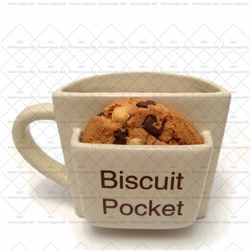 Керамика Бисквит Карман Кружка 1 шт. десерт печенье кружка кофе с молоком чайная