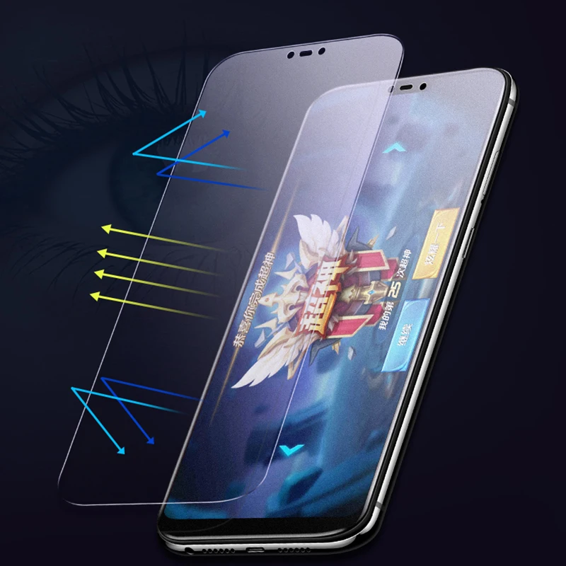 Exunton For OPPO realme C1 2.5D Full Cover Matte Frosted Tempered Glass realmeC1 Anti-finger Screen Protective Film | Мобильные