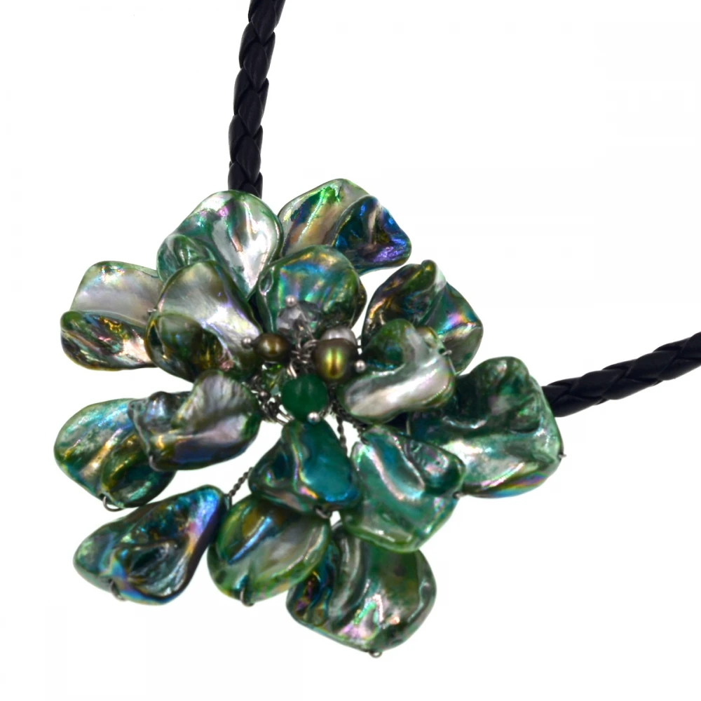 2017 женское ожерелье с зеленым цветком хит продаж|flower necklace|necklaces for womennecklace necklace |