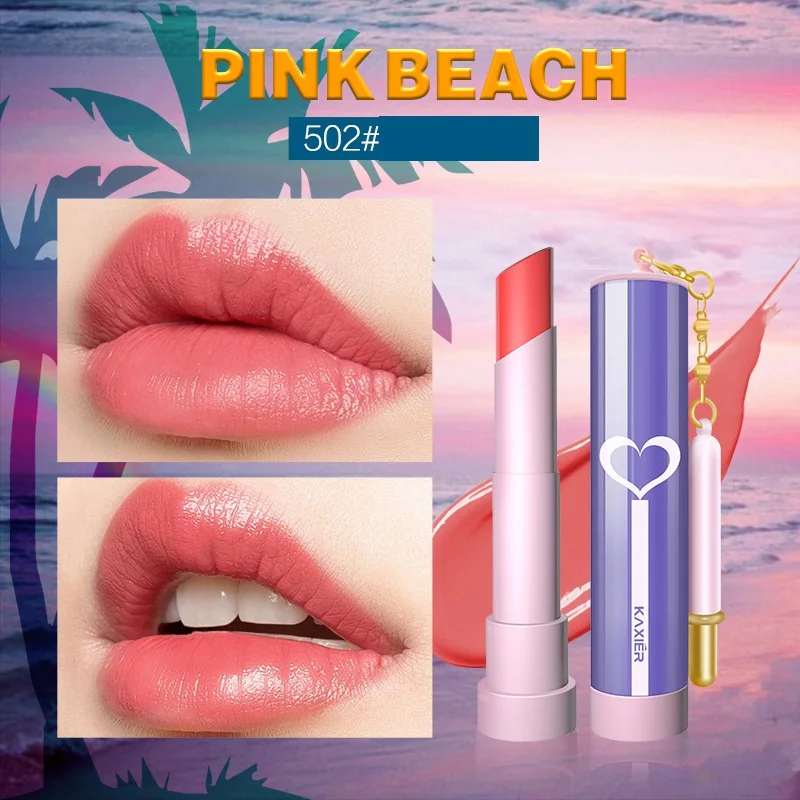 Luxury Makeup Color Lipstick Matte Lip Stick Long-lasting Moisturizer with Brush Charming Cosmetic |