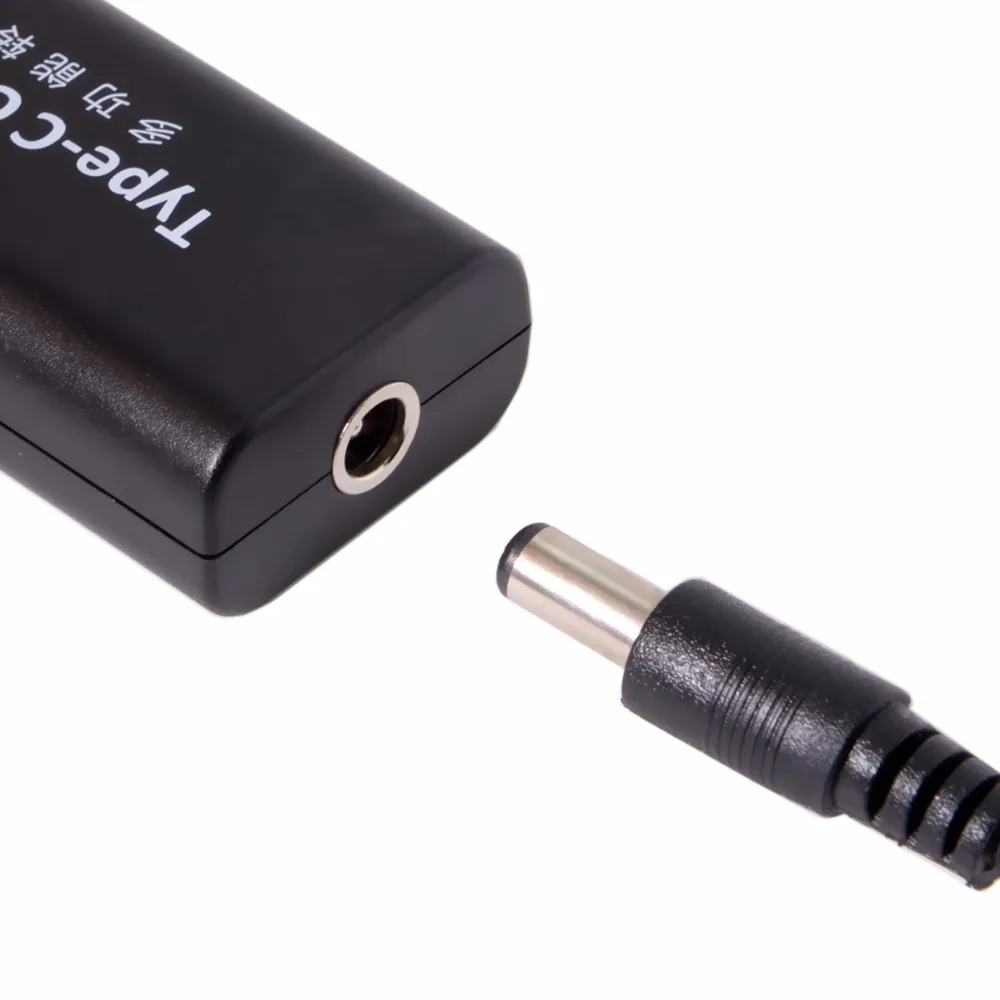 CableCC DC 5 5*2 1 мм Jack Вход для USB C Тип Мощность разъем зарядный кабель 45 Вт ноутбука
