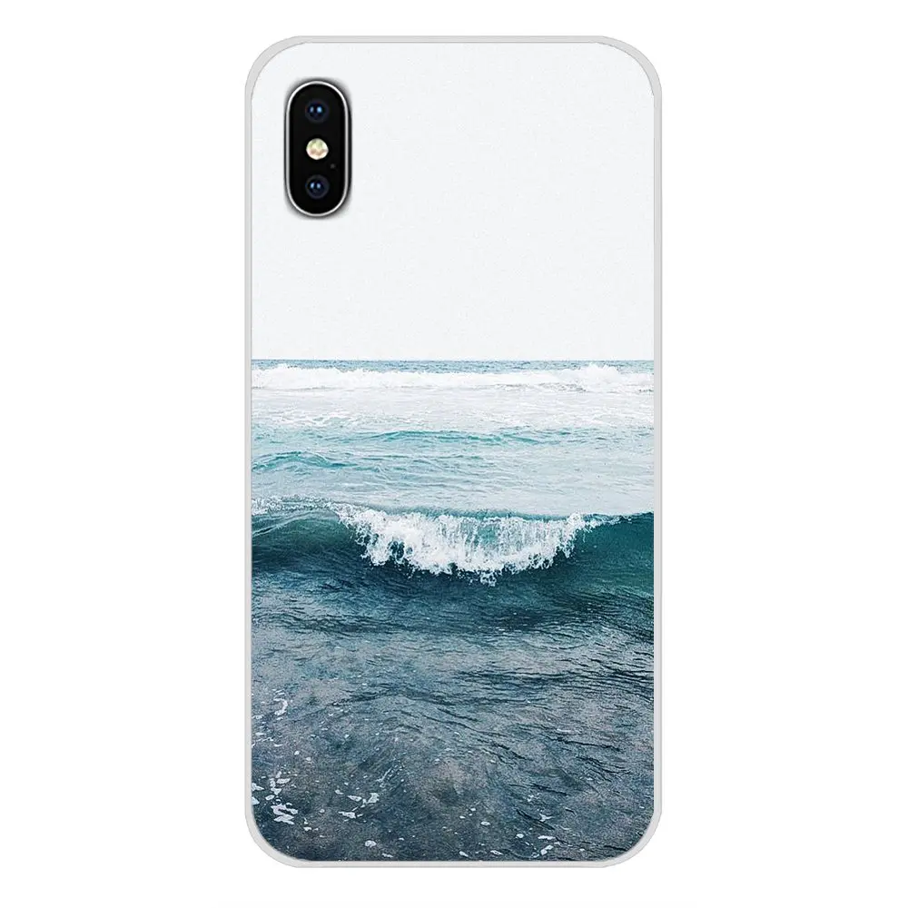 The waves Ocean water Soft Transparent Shell Covers For Oneplus 3T 5T 6T Nokia 2 3 5 6 8 9 230 3310 2.1 3.1 5.1 7 Plus 2017 2018 | Мобильные