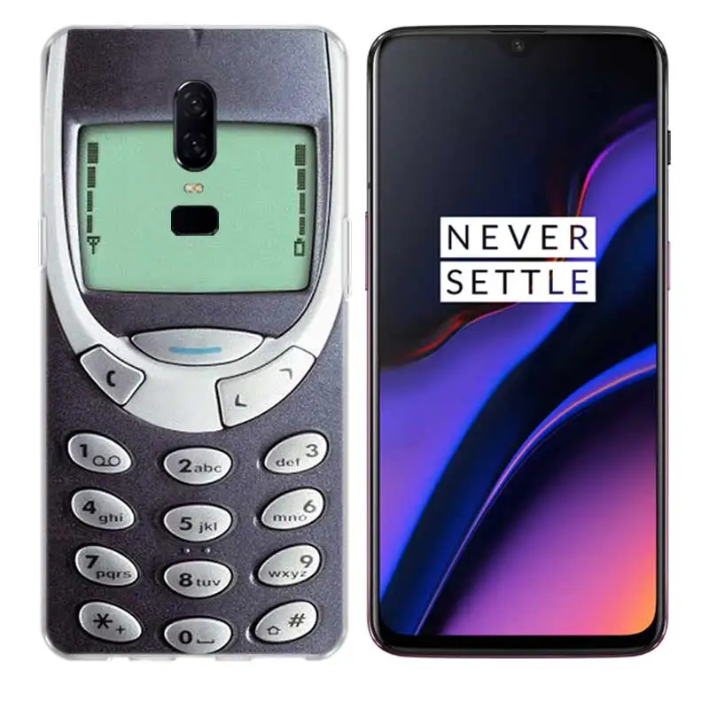 Phone Battery Clear Luxury Soft TPU Silicone Back Case For OnePlus 7 Pro 5 5T 6T 6 3 3T Fundas Printed Cover Coque |