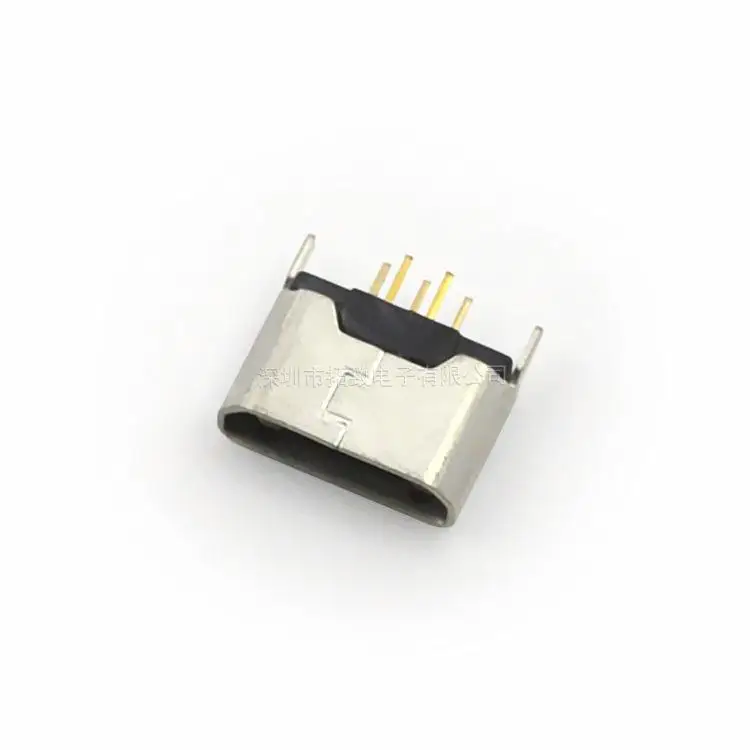 100 шт. в MK5P mic USB разъем MICRO 5PIN B 180-градусов прямо контактный | Обустройство дома