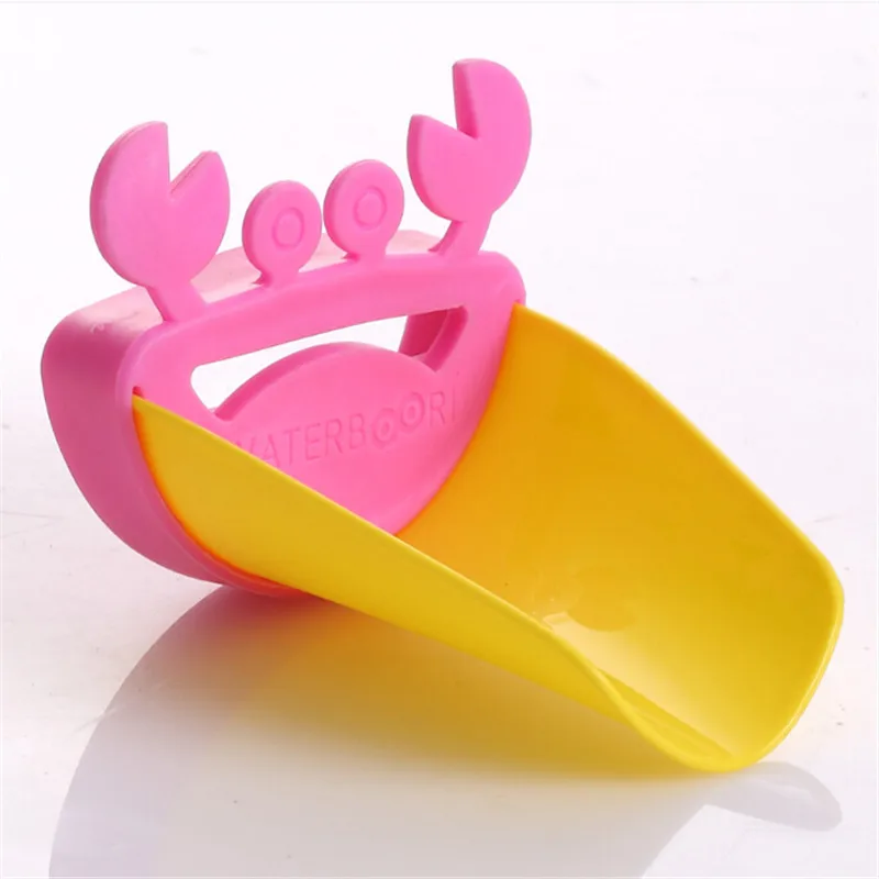 1 шт. ванная комната милая форма краба кран удлинитель для мытья рук раковины