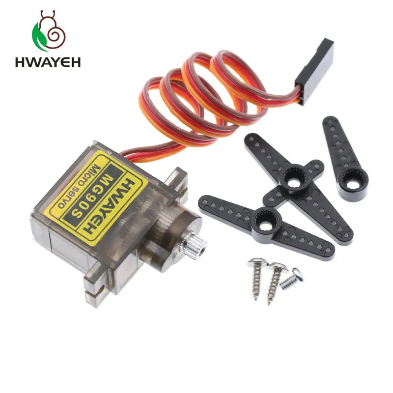 Metal Gear Digital MG90S 9g Servo Upgraded SG90 High Speed For Rc Helicopter Plane Boat Car MG90 9G | Электронные компоненты и