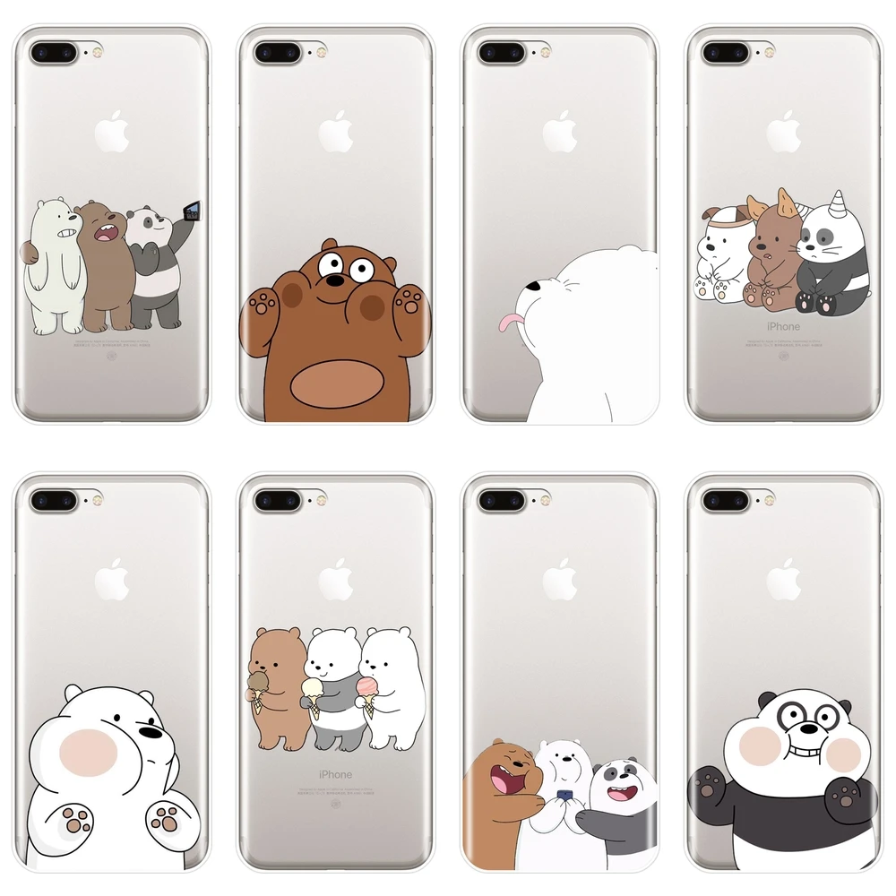 Чехол для телефона для Apple iPhone 6 S 6 S 7 8 X XR XS Max мягкий силиконовый милый чехол для задней панели для iPhone 6 S 6 S 7 8 Plus чехол