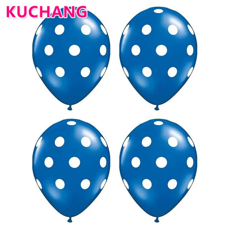10 шт./лот латексные шары в красный и черный горошек Божья коровка свадебные декоративные принадлежности Globos Baby Shower Микки Маус тематические вечерние шары