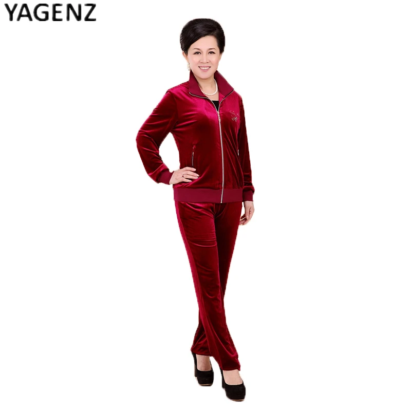 Женский вельветовый спортивный костюм повседневный комплект из двух предметов