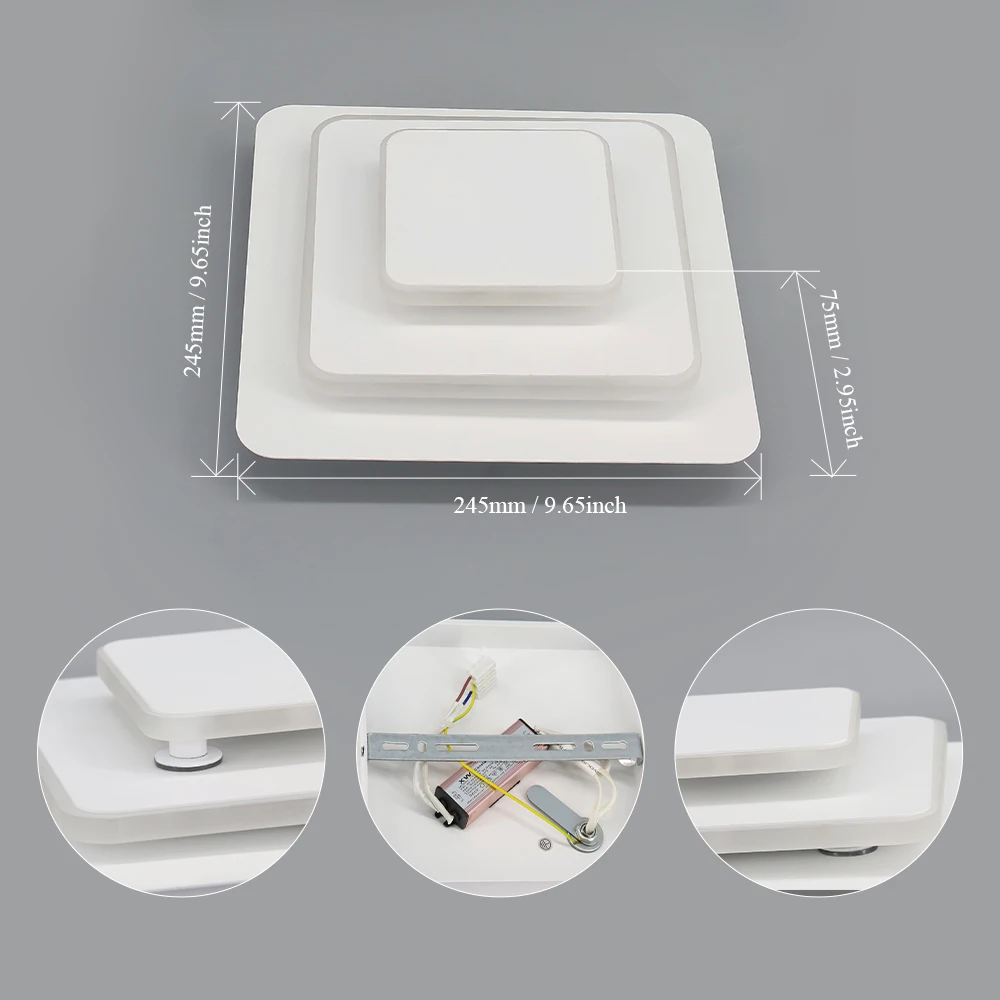 Скандинавское светодиодное бра 13 Вт комбинированная настенная лампа с вращением