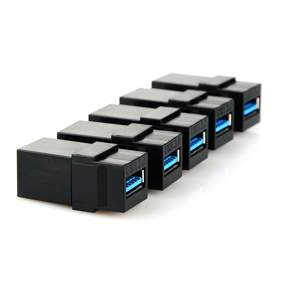 1 шт. USB 3 0 Keystone Jack вставки кабели адаптеров интерфейс муфта гнездо к гнезду разъем