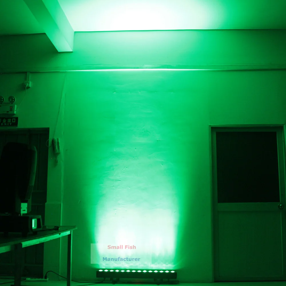 Eyourlife 8 шт./лот Китай RGBWA UV Led настенный светильник 6в1 14X12W Крытый LED DMX мыть бар/Led