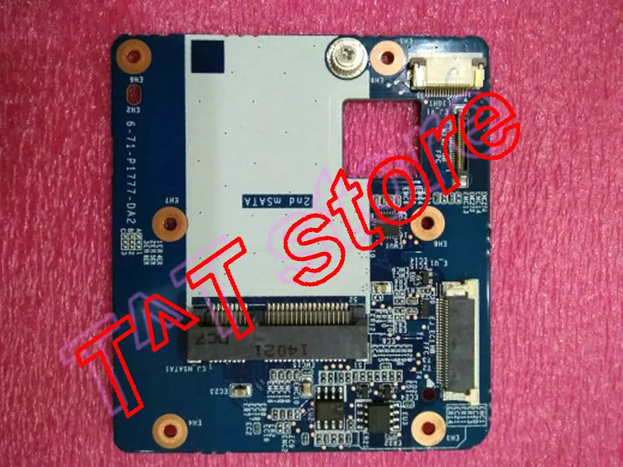 

Оригинальный телефон P177SM Φ mSATA плата 6-71-P1777-DA2 тест хорошая Бесплатная доставка