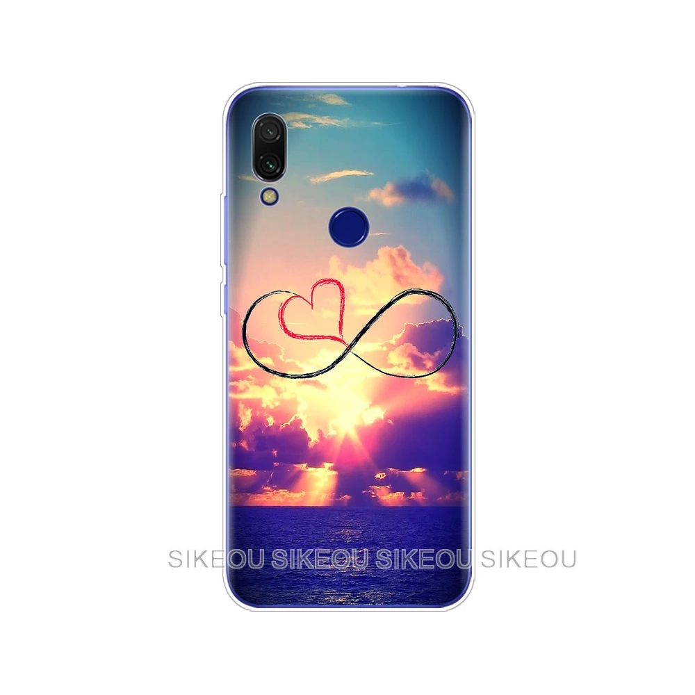 34681 Чехол для Xiaomi redmi 7, силиконовый мягкий ТПУ чехол для redmi 7, 6,26 дюймов, модель snapdragon 632, чехлы с рисунком - Цвет: 34681