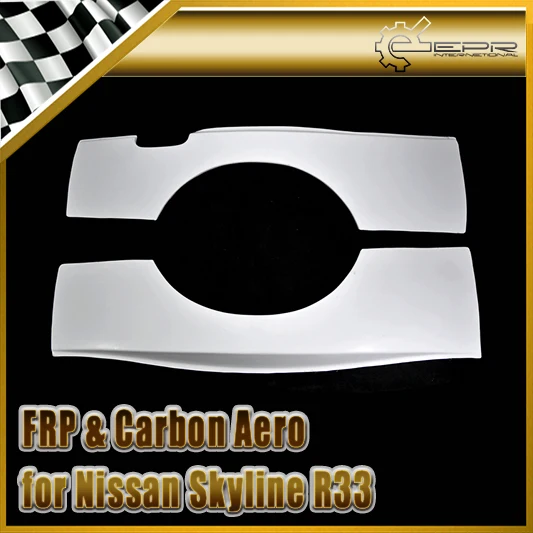 Автомобильный Стайлинг для Nissan Skyline R33 более широкое FRP стекловолокно заднее
