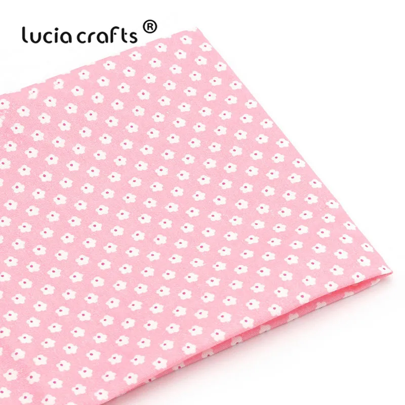 Type 3 Lucia crafts, 1 шт./лот, 50x50 см, хлопковая ткань для шитья, для рукоделия, Лоскутная ткань, ткань для детского постельного белья, текстильная кукла H0802 - Цвет: Type 3