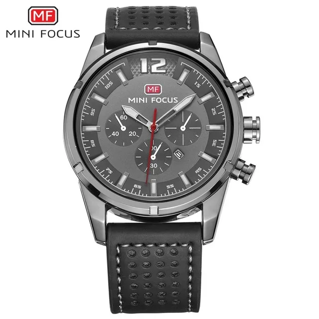Часы наручные MINI FOCUS Мужские кварцевые Брендовые повседневные спортивные в стиле