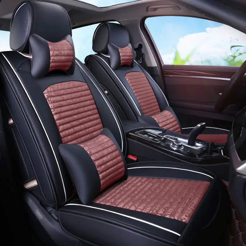 Новый стайлинг 6D чехол для автомобильного сиденья Toyota Camry 40 RAV4 Verso FJ Land Cruiser LC 200 Prado