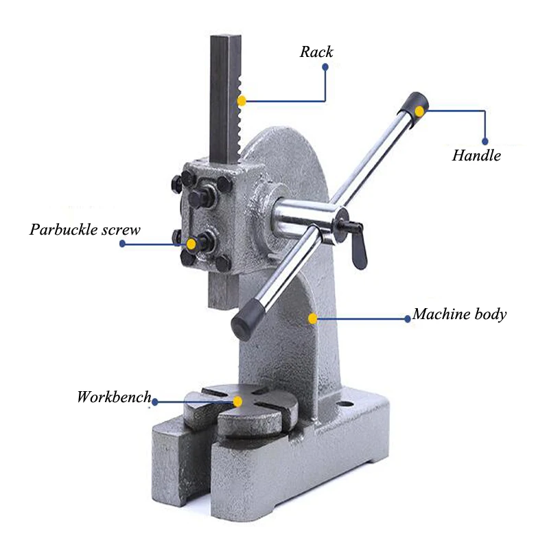 Ручной пресс Инструмент Микро ручной удар может поднять СТОЙКУ ТИП машина