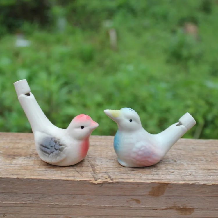 200 шт. Новое поступление водяной свисток для птиц глина керамический