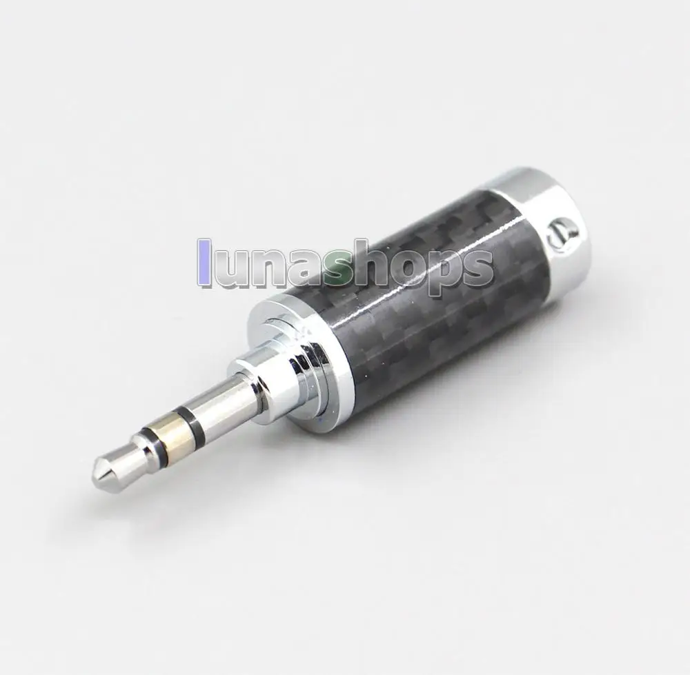 LN005026 ACROLINK Родий/золото BF-3.5L 3,5 мм Мужской карбоновый прямой адаптер для diy