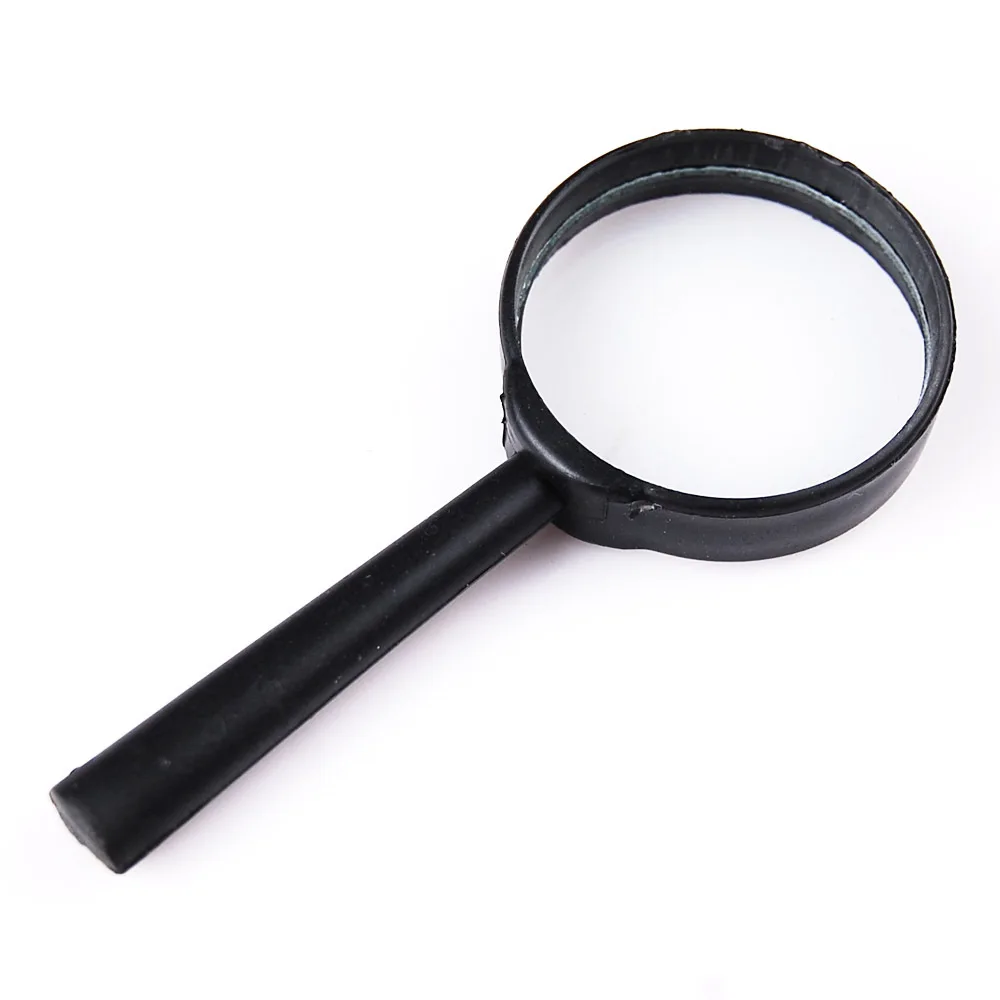40mm Diameter Lens 8x Straight Shank Glass Handheld Magnifiers Loupe|magnifier card|loupe magnifying glassloupe case |