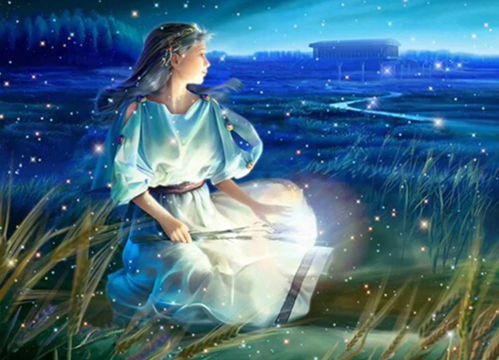 

Новая мозаика, полностью Алмазная вышивка, бусины, созвездия, девушка, дерево красоты, алмазы, вышивка крестиком, инкрустация, ручная работа