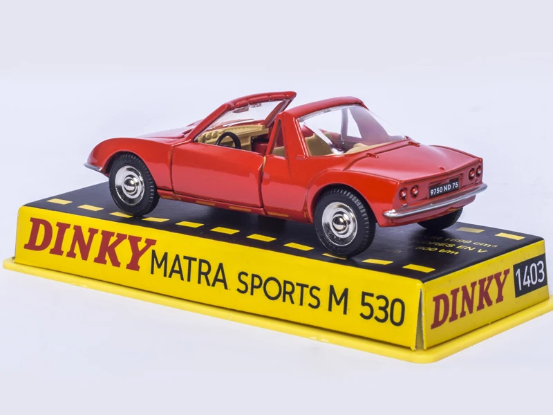 Dinky Toys 1:43 Atlas литая под давлением 1403 MARTIN SPORTS M 530 9750 ND 75 модель автомобиля в